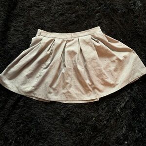 Grey pleated Skirt